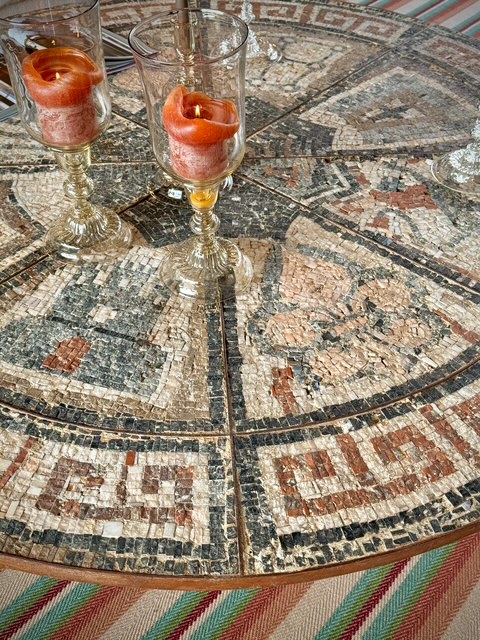 17th C Sicilian Marble Mosaic