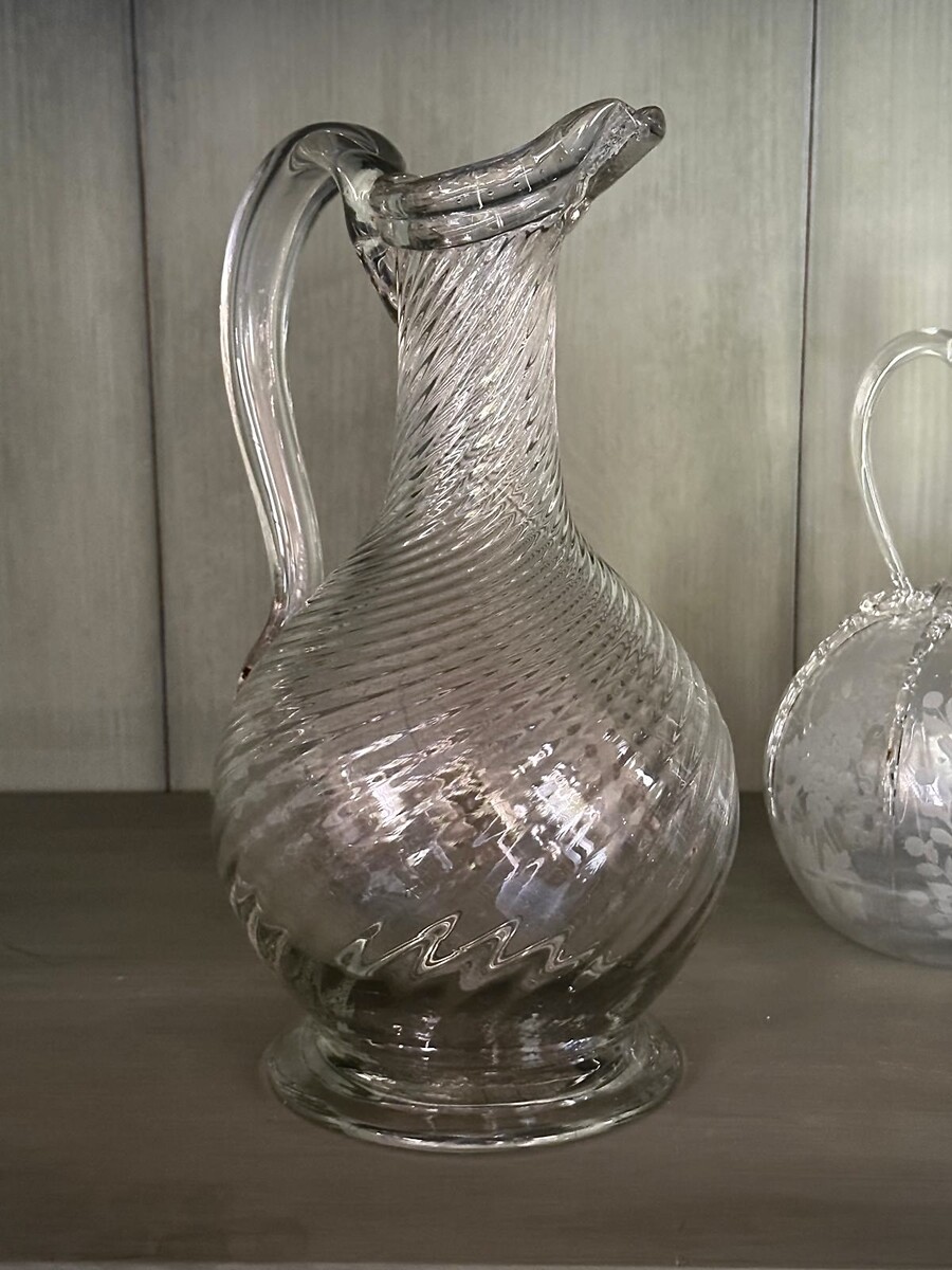 glass decanters 18th C