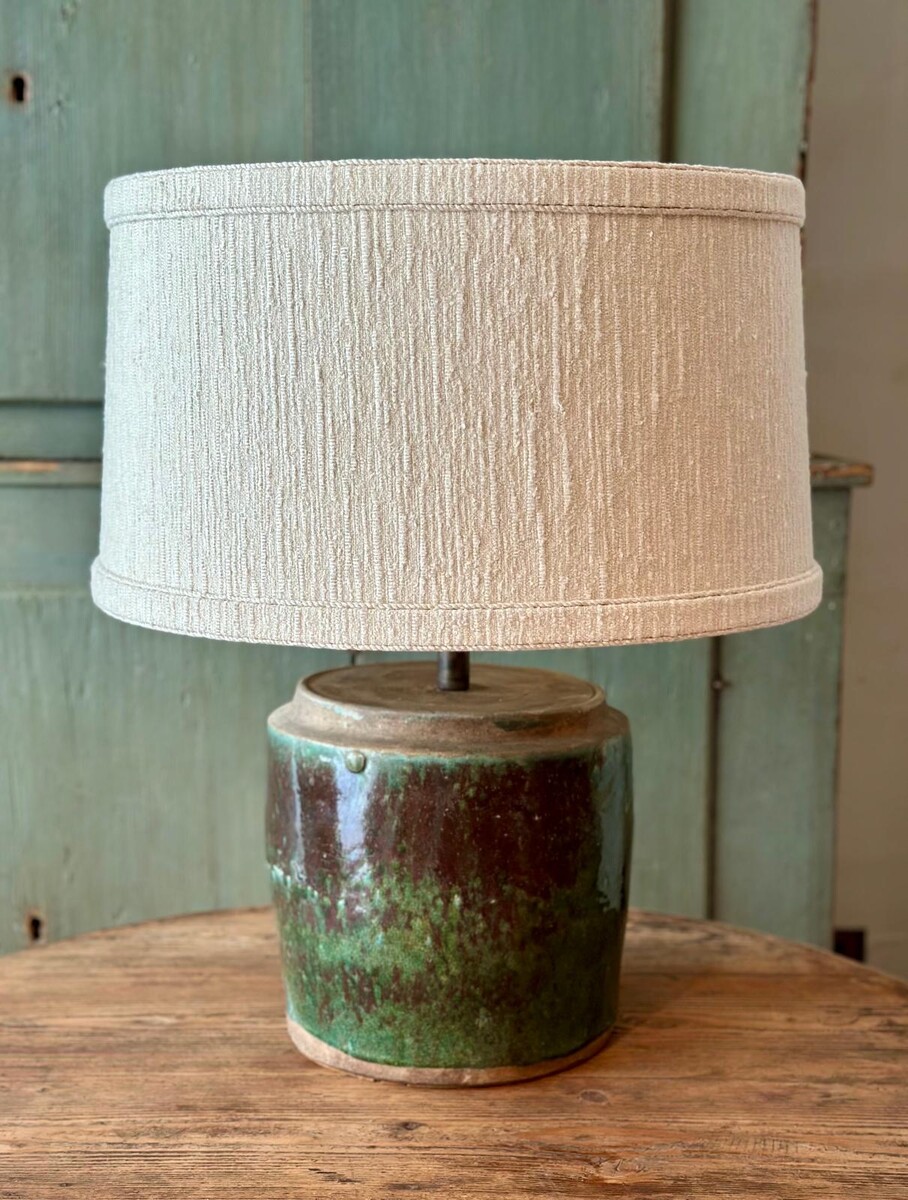 Glazed lamp