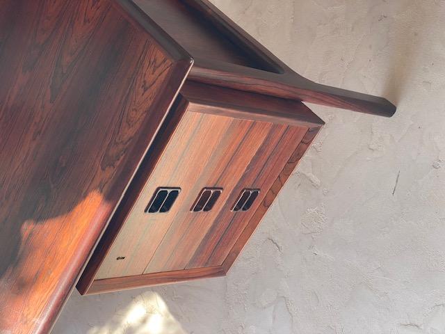 rosewood desk ca 1960