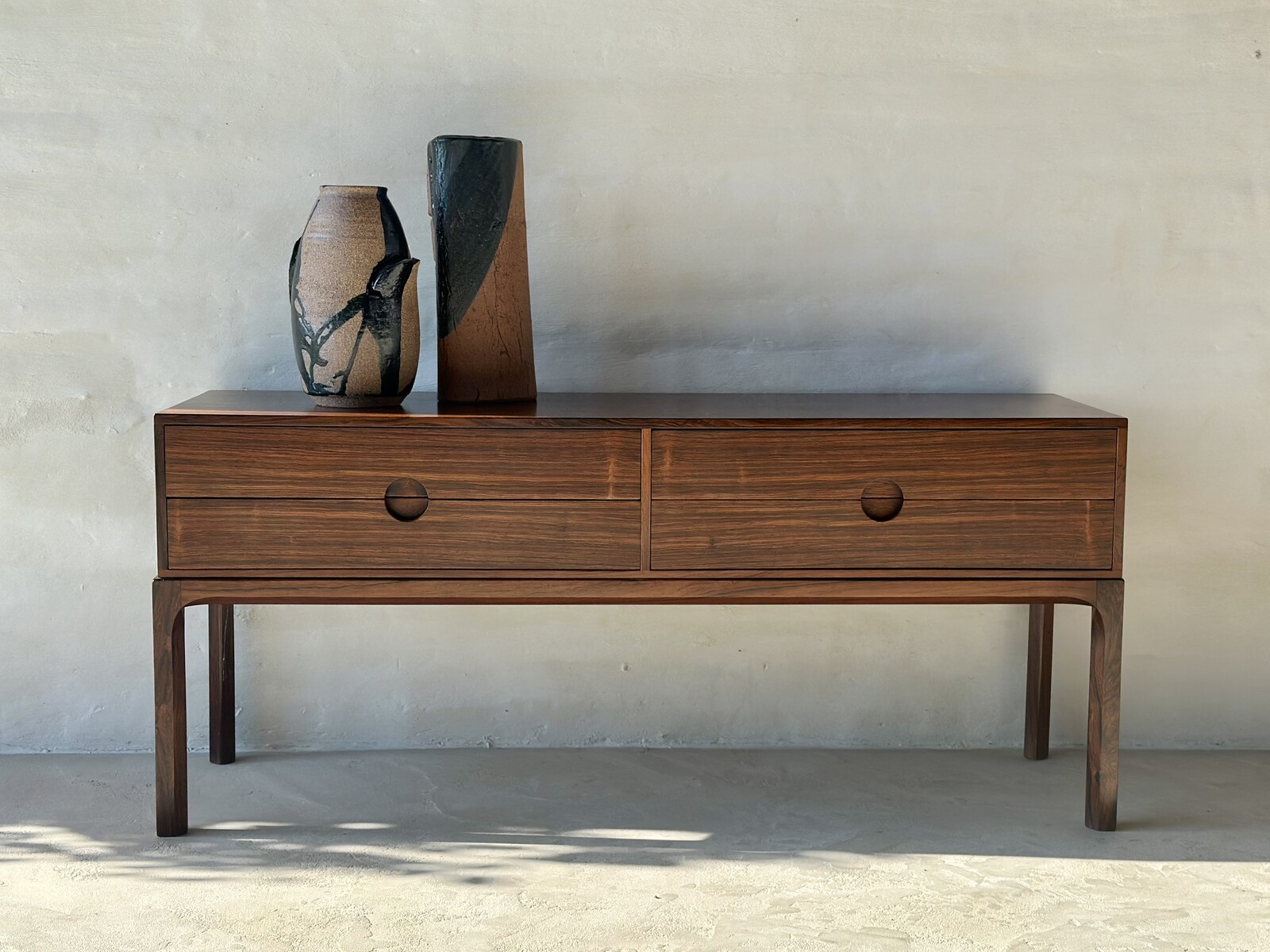 rosewood side board Sweden ca 1960