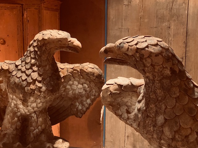 Terra cotta Eagles